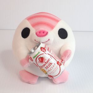 SERIES 3 ZURU Snackles Sangaria Strawberry Milk LUCY Pink Armadillo 5" Plush